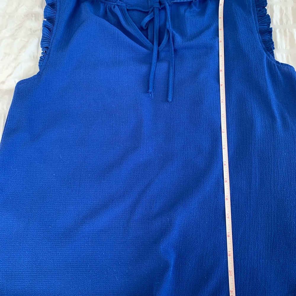 L Love Blue Ruffle Rank - Picture 13 of 16